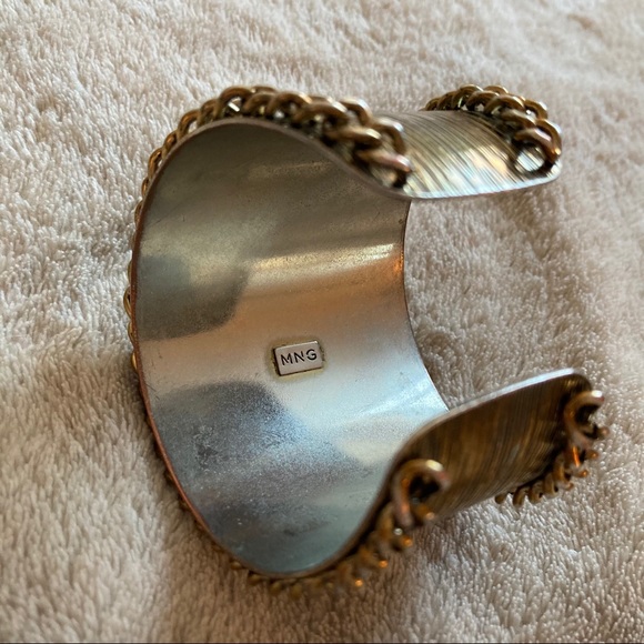 Mango goldtone cuff bracelet - Picture 8 of 9